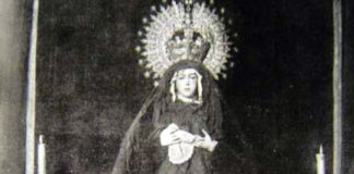 La Virgen Macarena, única vez que vistió de luto por la muerte de Joselito.