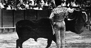 Manolo Zerpa toreando en la Maestranza.