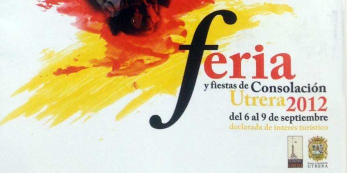 Cartel de Feria de Utrera, que de momento no anuncia toros.