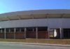 Exterior de la plaza de toros de Utrera.