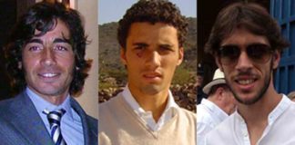 Curro Díaz, Matías Tejela y Antonio Nazaré, cartel del 12 de octubre.