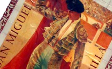 Cartel de la Feria de San Miguel 2012, que no se celebrará de San Miguel. (FOTO: Javier Martínez)