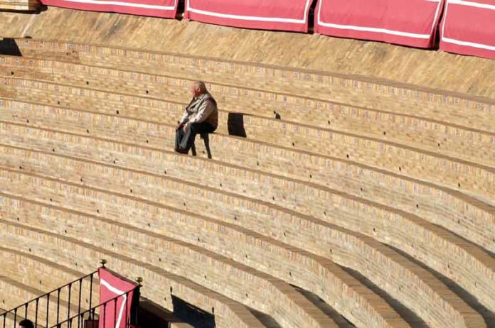 La plaza de Sevilla ha perdido unos 3.000 abonados en cuatro años. (FOTO: Javier Martínez)