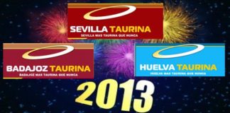 El equipo de nuestros portales SEVILLA TAURINA, BADAJOZ TAURINA y HUELVA TAURINA le desea Feliz Año Nuevo 2013.