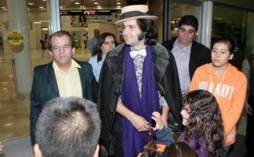 La llegada de Morante a Guadalajara (México).