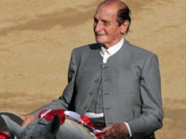 «No concibo mi vida sin el caballo ni el toreo» El rejoneador sevillano Ángel Peralta.