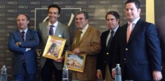 Juan Belmonte Luque, El Cid, Javier Beca Belmonte, Gregorio Serrano y Javier López.
