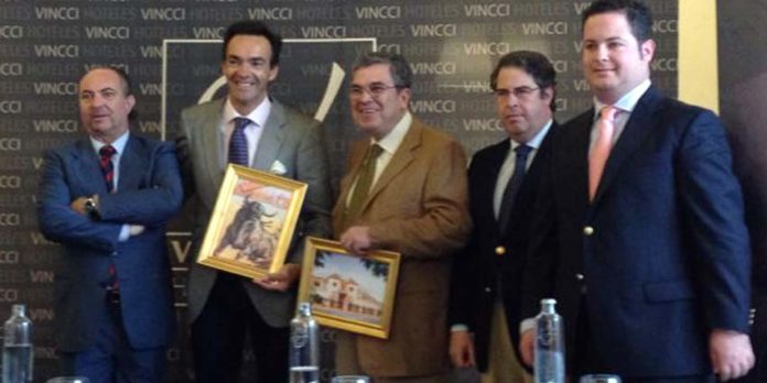 Juan Belmonte Luque, El Cid, Javier Beca Belmonte, Gregorio Serrano y Javier López.