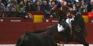 Diego Ventura esta tarde en Castellón. (FOTO: González Arjona)