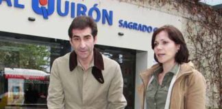 El banderillero herido, a su salida de la clínica sevillana este mediodía.