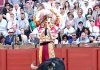 Juan José Padilla en el tercio de banderillas. (FOTO: lopezmatito.com)