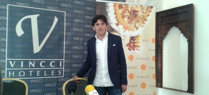 Diego Ventura en el encuentro celebrado hoy en Sevilla. (FOTO: Sevilla Taurina)