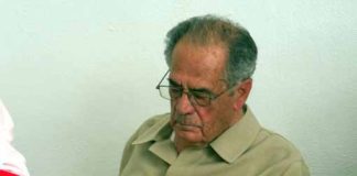 El taurino sevillano Manolo Márquez en el homenaje que recibió en octubre de 2011. (FOTO: Paco Díaz)