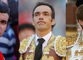 Figuras actuales con astados despuntados para el 12 de octubre en la Maestranza Motrante, El Cid y Luque, sevillanos para el festival del 12 de octubre.