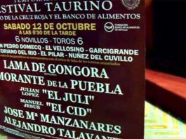 El cartel presentado por la empresa no deja lugar a dudas. Lama de Góngora por encima de las cinco figuras. ¿De quién fue la idea y por qué?