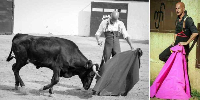 Joaquín Díaz 'Cuqui de Utrera' en su última preparación en el campo antes de su reaparición en Pachuca el domingo.