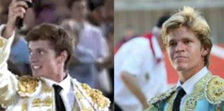 Los novilleros sevillanos Lama de Góngora y Borja Jiménez.