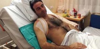 Ponce se recupera en el hospital de Valencia de la cornada para poder ser operado de la fractura de clavícula.