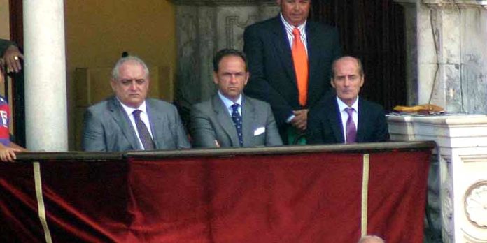 El palco de presidencia de la Maestranza. (FOTO: Javier Martínez)