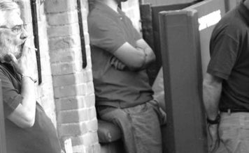 El empresario Eduardo Canorea, que explota la plaza de la Maestranza, durante la pasada Feria de Abril. (FOTO: Javier Martínez)