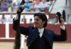 Diego Ventura, hoy en la plaza de toros de León. (FOTO: González Arjona)