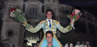 El novillero sevillano Daniel Araujo.