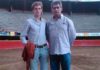 Borja Jiménez y Lolo Espinosa, juntos el pasado mes de enero en la plaza de Medellín (Colombia).