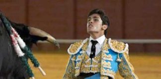 El novillero sevillano Alejandro Pavón.