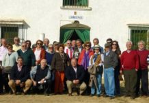 La Unión de Abonados de Sevilla, en otra de las visitas ganaderas realizadas.