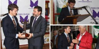 Fotografías del acto de entrega del trofeo 'El Rabo' a Lama de Góngora en El Puerto de Santa María. (FOTO: Eva Morales)