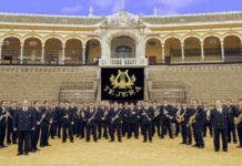 La Banda de Música del Maestro Tejera de Sevilla.