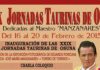 Cartel de las nuevas jornadas taurinas de Osuna.