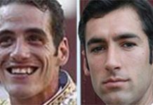 Los sevillanos Pepe Moral y Juan Sierra.