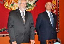 Eduardo Canorea y Ramón Valencia, responsables de la debacle que vive la Maestranza desde hace varias temporadas. (FOTO: Toromedia)