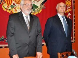 Eduardo Canorea y Ramón Valencia, responsables de la debacle que vive la Maestranza desde hace varias temporadas. (FOTO: Toromedia)