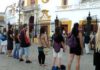 Los antitaurinos no podrán llegar a la Puerta del Príncipe, pero sí concentrarse a unos 300 metros. (FOTO: Javier Martínez)