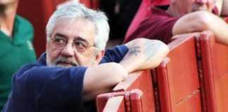 Eduardo Canorea, en una reciente imagen en la plaza de toros de Sevilla. (FOTO: Javier Martínez)