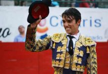 Rafa Serna, en su reciente presentación en la plaza de Guadalajara (México).