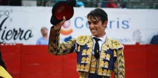 Rafa Serna, en su reciente presentación en la plaza de Guadalajara (México).