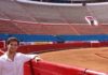 El novillero sevillano Curro Durán, en la plaza de toros México.