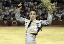 El novillero sevillano David Martín.