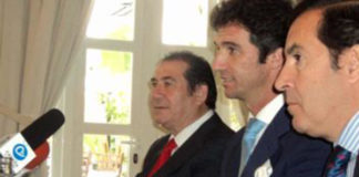 José Luis Cazalla, Luis Vilches y Manuel Vázquez Gago.