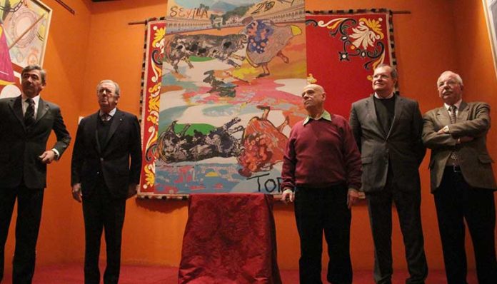 Presentación de la obra pictórica de la temporada 2017 en Sevilla.