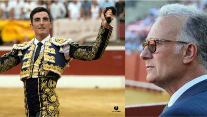 El torero francés Thomas Dufau e Hipólito.