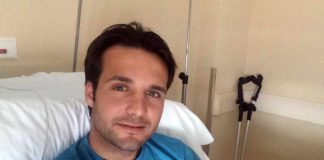 l sevillano Antonio Chacón, recuperándose de la operación en una clínica madrileña.