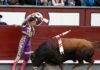 Manuel Escribano, en un ajustado par en las tablas.