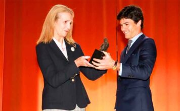 Elena de Borbón, premio del Círculo ‘Pablo Aguado’