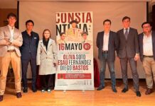 Cartel sevillano para la alternativa de Diegos Bastos