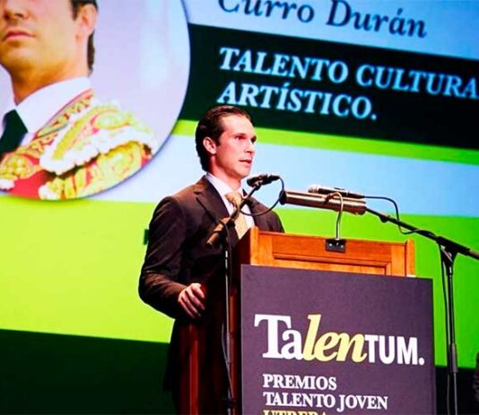 Curro Durán, premio al ‘Talento cultural’ de Utrera